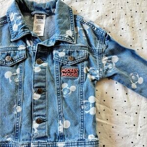 Disney Mickey Mouse Blue Jean Jacket for Kids